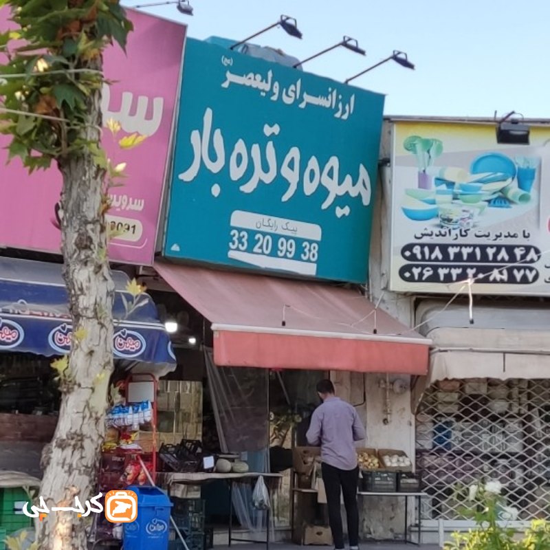 ارزانسرای میوه و تره بار ولیعصر