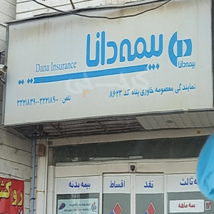 نمایندگی بیمه دانا کد 8623 (مهدی آباد)